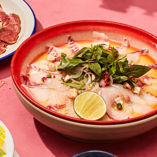 Gỏi phile cá diêu hồng kiểu Thái